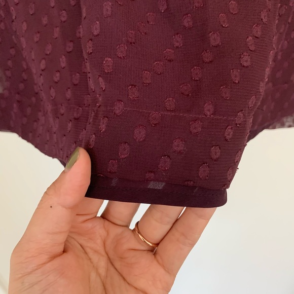 Madewell quarter sleeve blouse - Picture 3 of 6